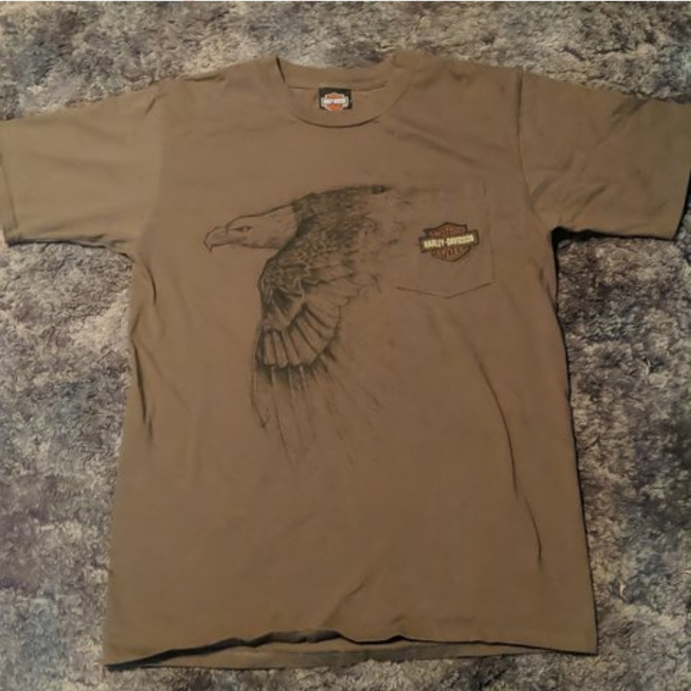 Vintage 2000s harley davidson shirt large
